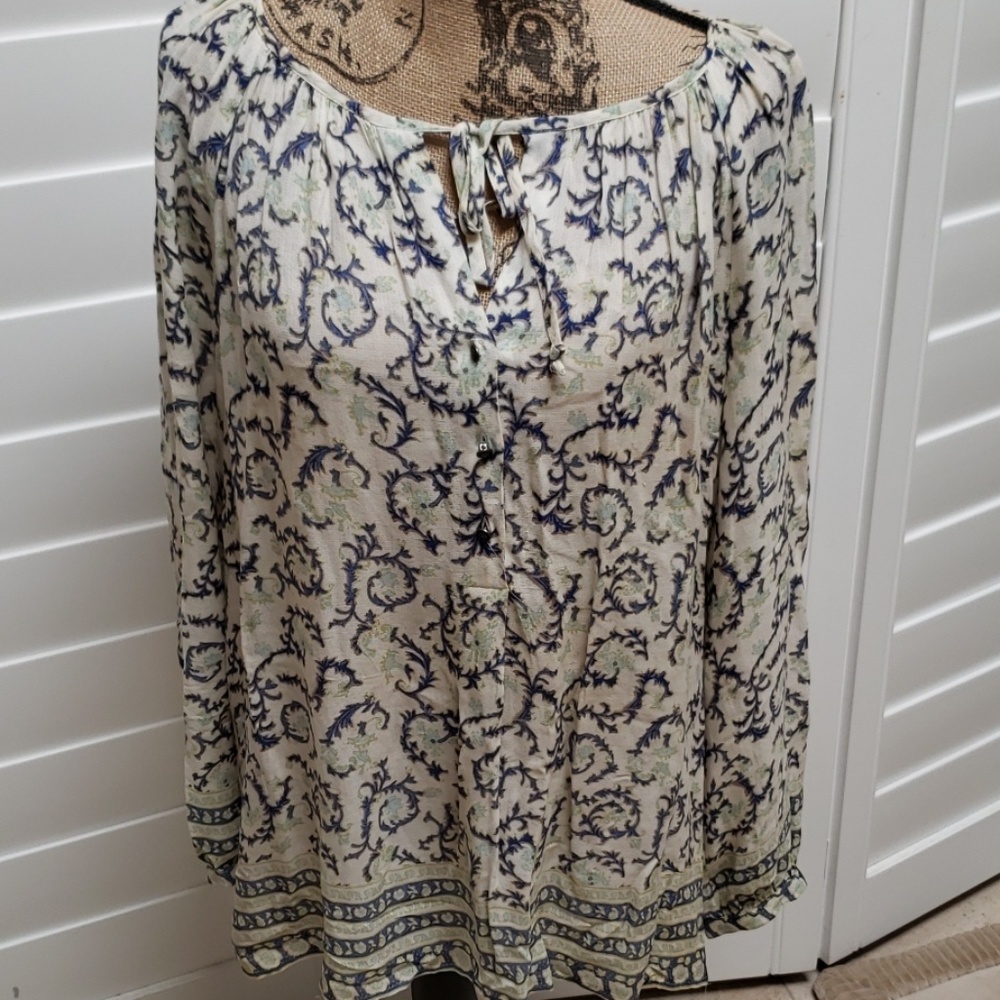 Lucky Brand Blouse Size L